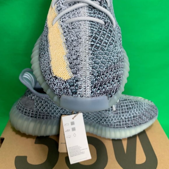 Yeezy Boost 350 V2 ASHBLU FZ5021 Size 10.5 - Picture 5 of 8